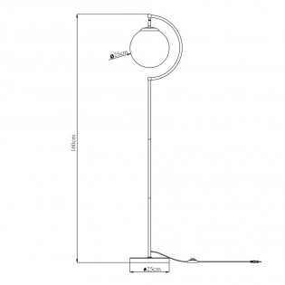 Floor lamp Midas