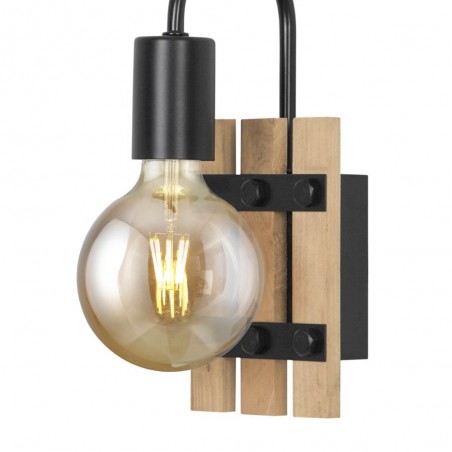 APLIQUE 1L MILTON MADERA