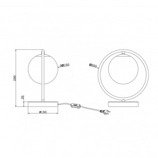 Table lamp Odil