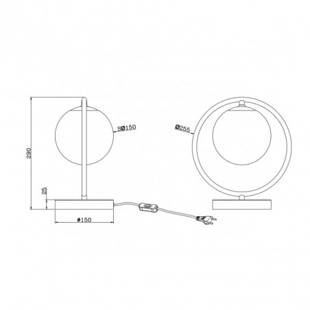 Table lamp Odil