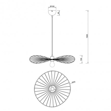 Pendant Lamp Chapeau