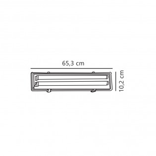 Outdoor ceiling flush light Works IP65