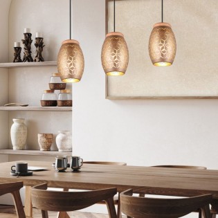 Lámpara colgante Bidar (3 luces)