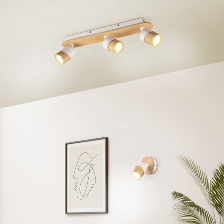 Regleta de focos Aruni (3 luces)