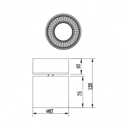 Ceiling Spolight Guayana