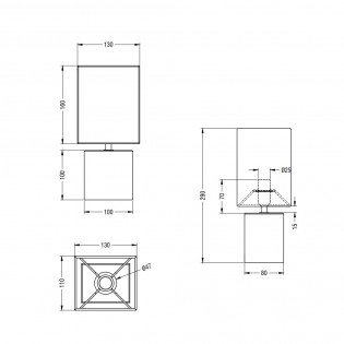 Lámpara de mesa Ping