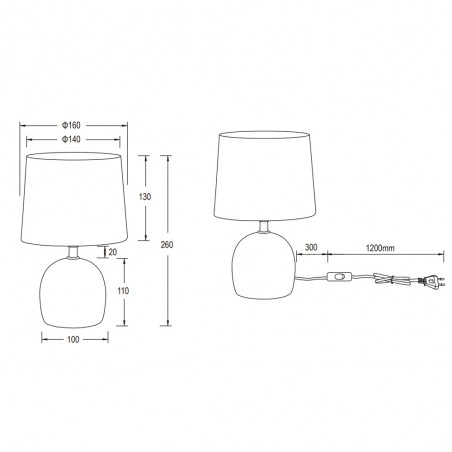 Table Lamp Malu