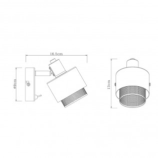 Wall lamp Vasil