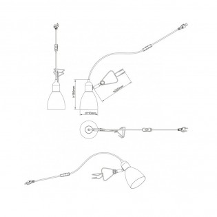 Table lamp Tulum
