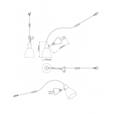Table lamp Tulum