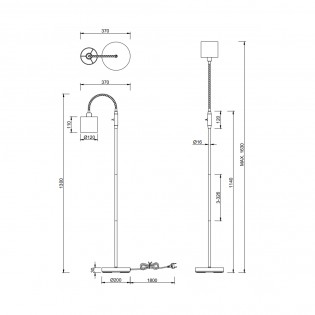 Floor lamp Tommy