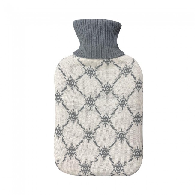 Hot water bottle with cover 1,7 Litres. Mimo Flakes