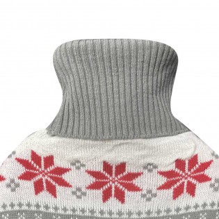 Hot water bottle with cover 1,7 Litres. Mimo Reindeers