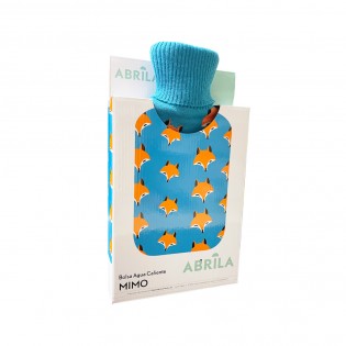 Bolsa de agua caliente con funda 1,7 Litros. Mimo Zorros