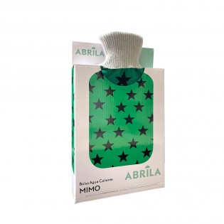 Bolsa de agua caliente con funda 1,7 Litros. Mimo Estrellas
