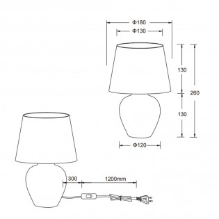 Table lamp Abby