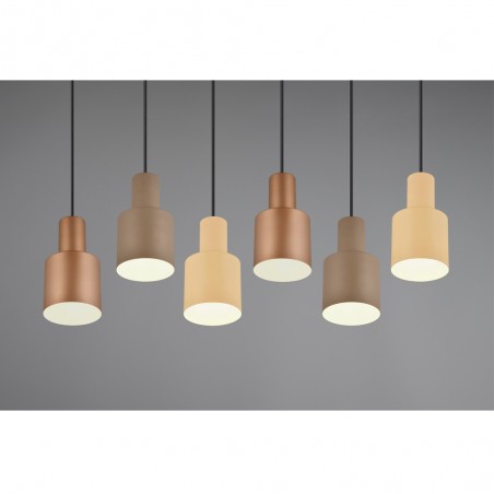 Pendant lamp Agudo (6 Lights)