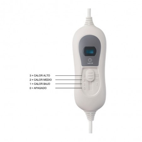 Calientapies Electrico Relax 3 niveles (100W)