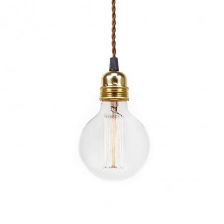 Pendant Light Bulb Brown