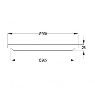Flush light LED Aureo RGB CCT (18W)