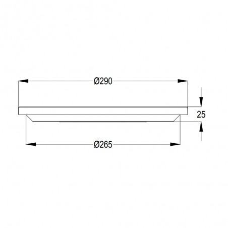 Flush light LED Aureo RGB CCT (18W)