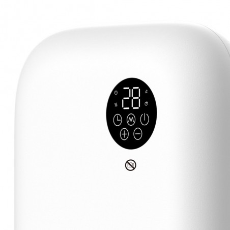 Wall-mounted fan heater for bathrooms Andorra (2000W)