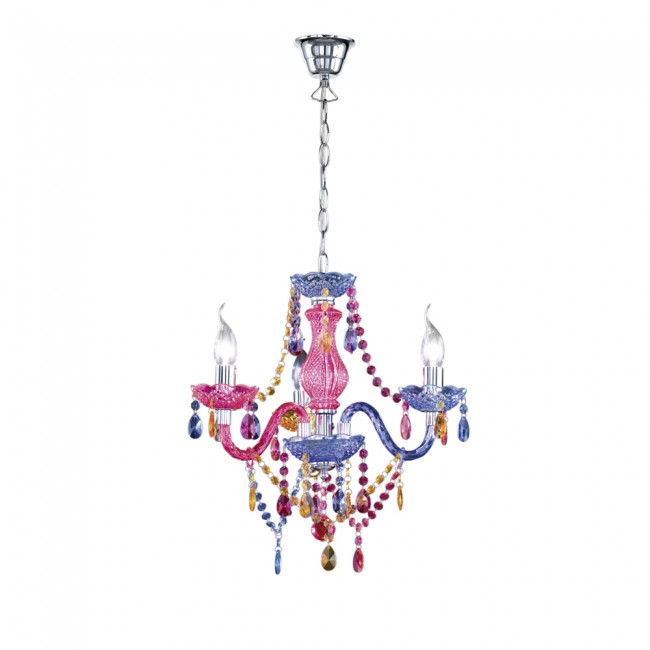 Chandelier Lüster Multicolour (3 lights)