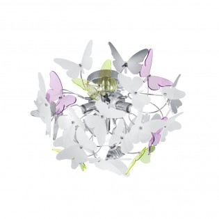 Ceiling Flush Light Butterfly
