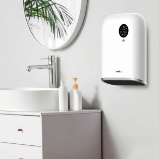 Wall-mounted fan heater for bathrooms Andorra (2000W)