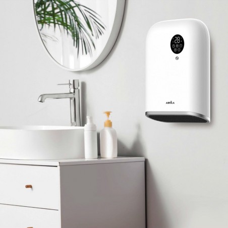 Wall-mounted fan heater for bathrooms Andorra (2000W)