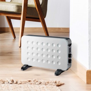 Convector eléctrico 2 potencias Hogar (2000W)