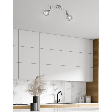 Ceiling track light Brest (2 Lights)