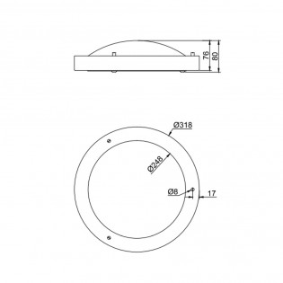 Flush light Condus