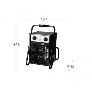 Industrial fan heater Simeon IP24 (3000W)
