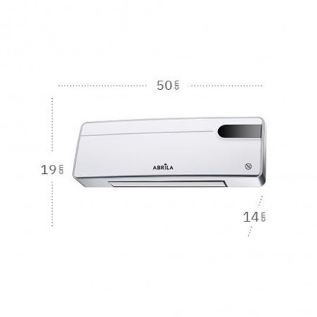 Ceramic PTC split with control Invierno (2000W)