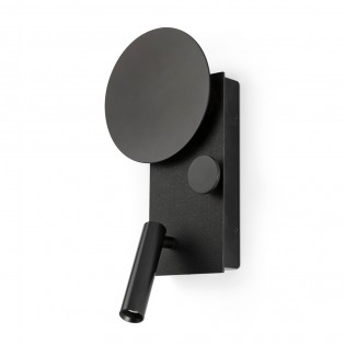 Aplique LED con lector Klee Derecho (10+6W)