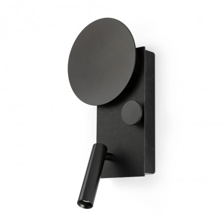 Aplique LED con lector Klee Derecho (10+6W)