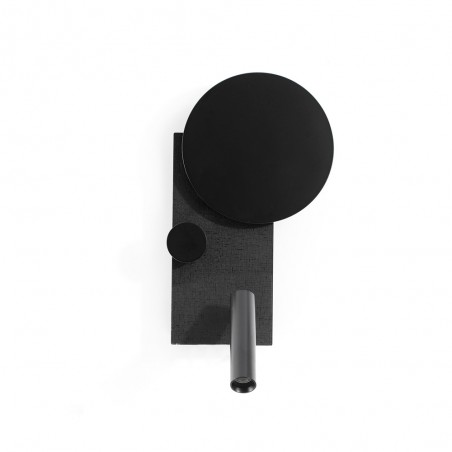 Aplique LED con lector Klee Izquierdo (10+6W)