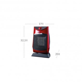 Ceramic fan heater 2 powers Calidez (1500W)