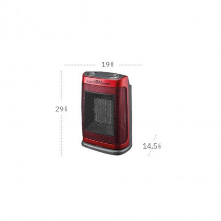 Ceramic fan heater 2 powers Fogon (1500W)