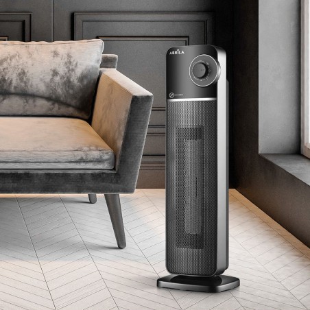 Oscillating vertical ceramic fan heater Bequia (2000W)