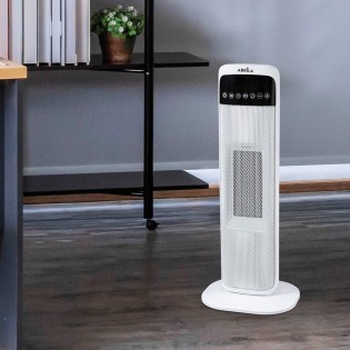 Termoventilador cerámico vertical oscilante Guadalupe (2000W)