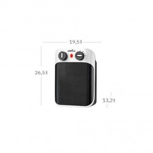 Termoventilador cerámico 2 potencias Libia (1800W)