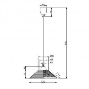 Pendant lamp Diego
