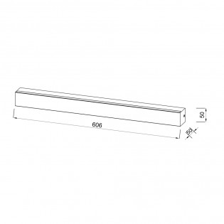 Aplique de pared LED Elegance (24W)