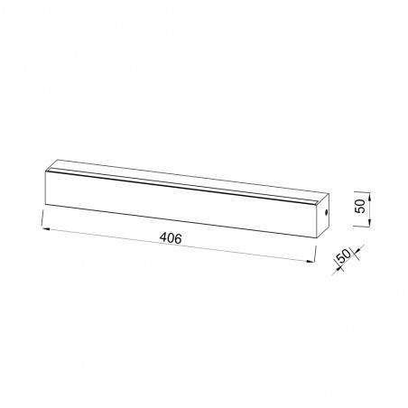 Aplique de pared LED Elegance (17W)