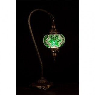 Turkish Pendant Lamp Kugu12 (green)