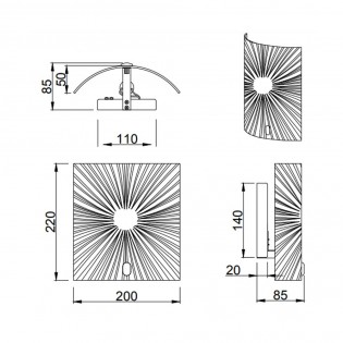 Wall lamp Elisa