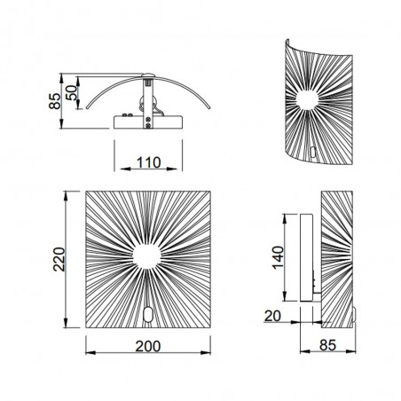 Wall lamp Elisa