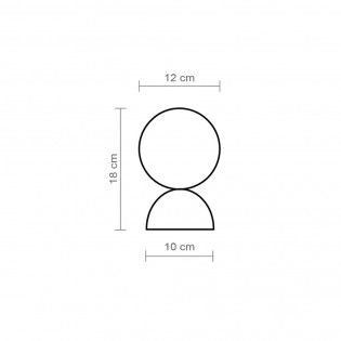 Lámpara de mesa Abisal